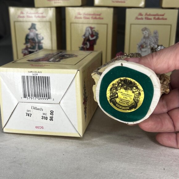 The International Santa Claus Collection Samichlaus Switzerland Figurine 1993 - Picture 2 of 9